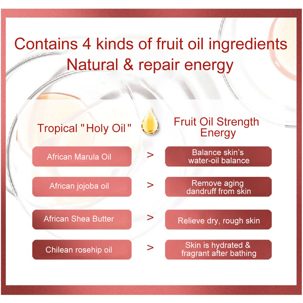 Fruit Oil Luxury Fragrance Body Wash