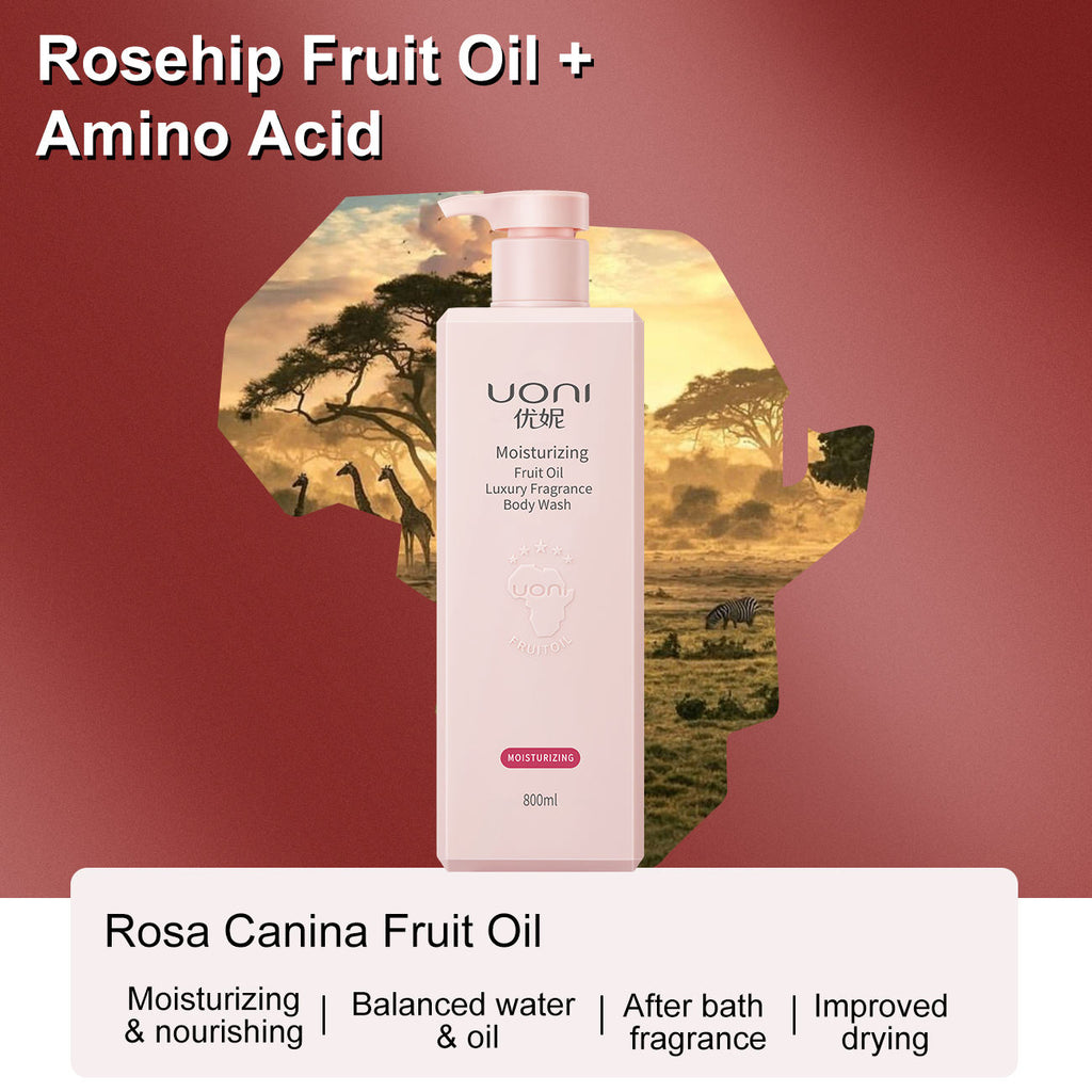 Fruit Oil Luxury Fragrance Body Wash